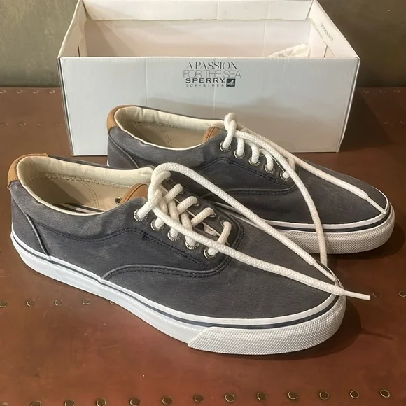 Men's Sperry Striper Top sliders - Picture 2 of 10